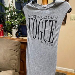 Vogue  logo  dress/ Loungewear